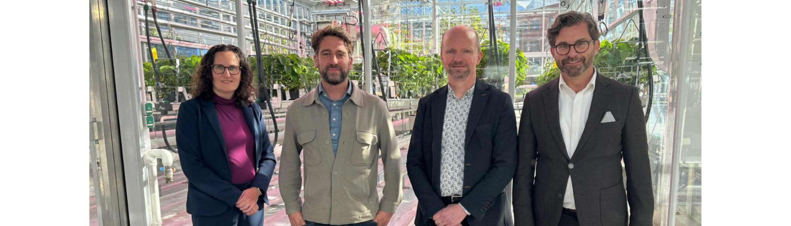 Werkbezoek Joris Lohman (CDA) bij HAS Green Academy