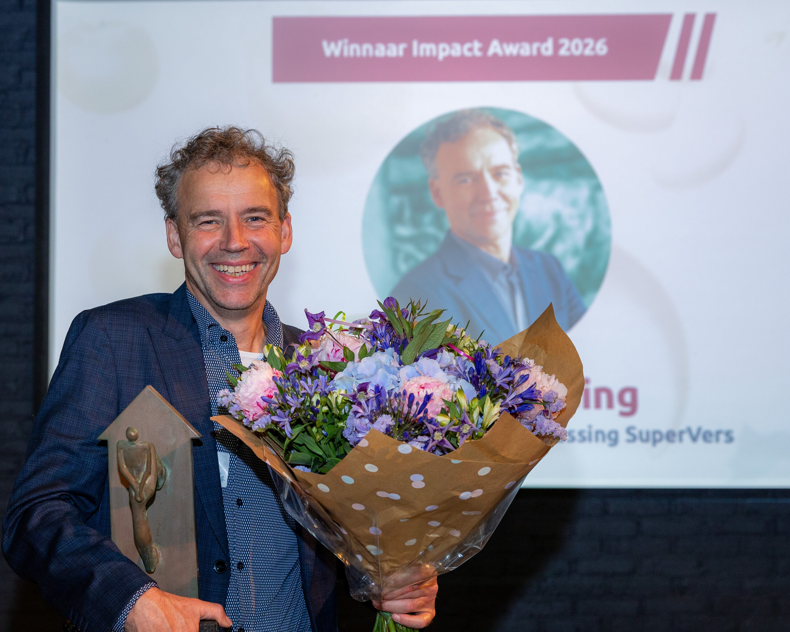 Frank Hessing ontvangt GroentenFruit Huis Impact Award 2026