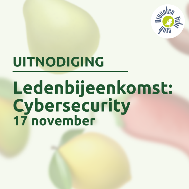 Uitnodiging: Ledenbijeenkomst Cybersecurity - 17 november 2026